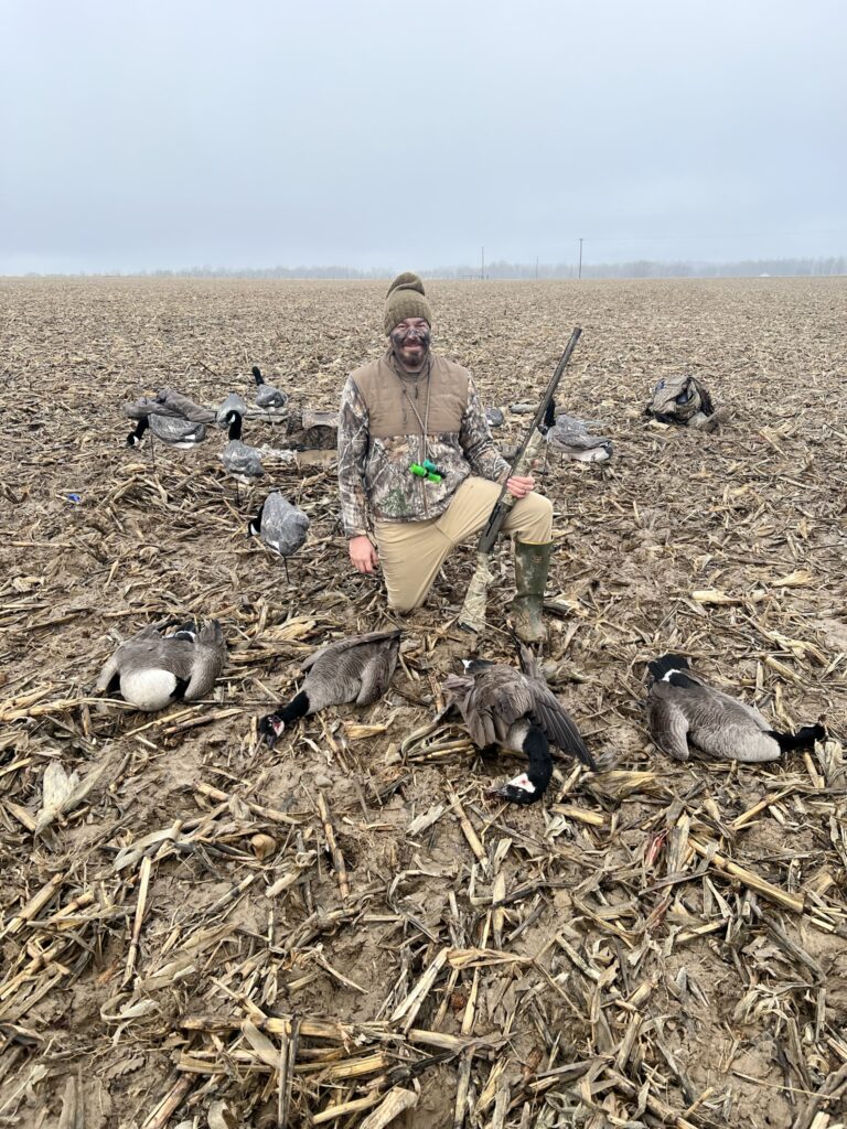 Field Waterfowl Hunt with socks for motion 
